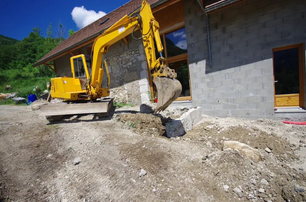 Petit terrassement à Ferrières-en-Gâtinais